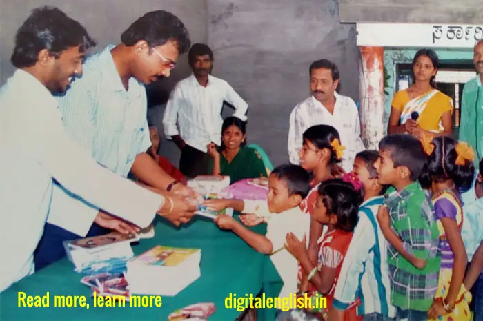 free distribution of books for the poor students
