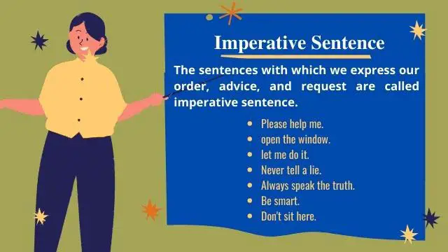 What Is An Imperative Sentence In English