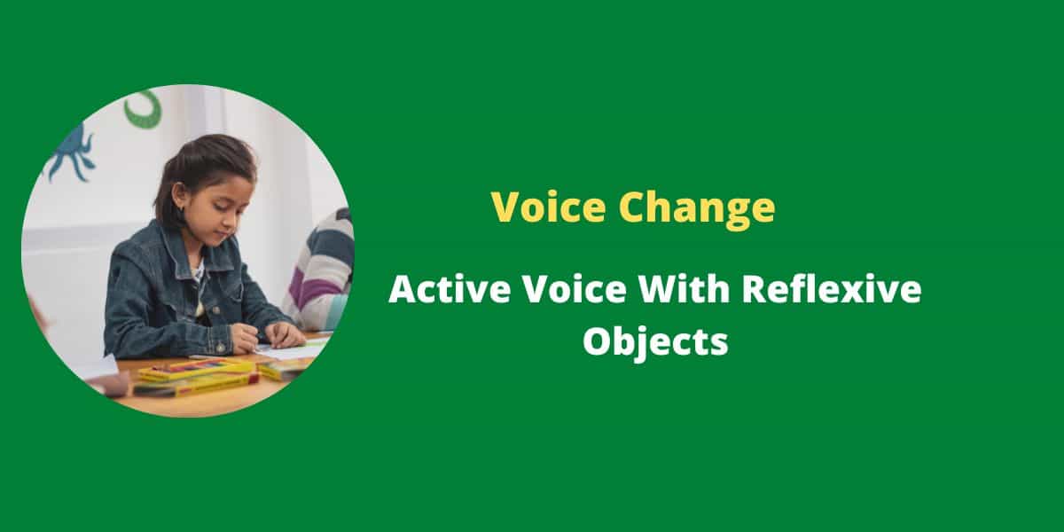 Voice Change of Reflexive Object